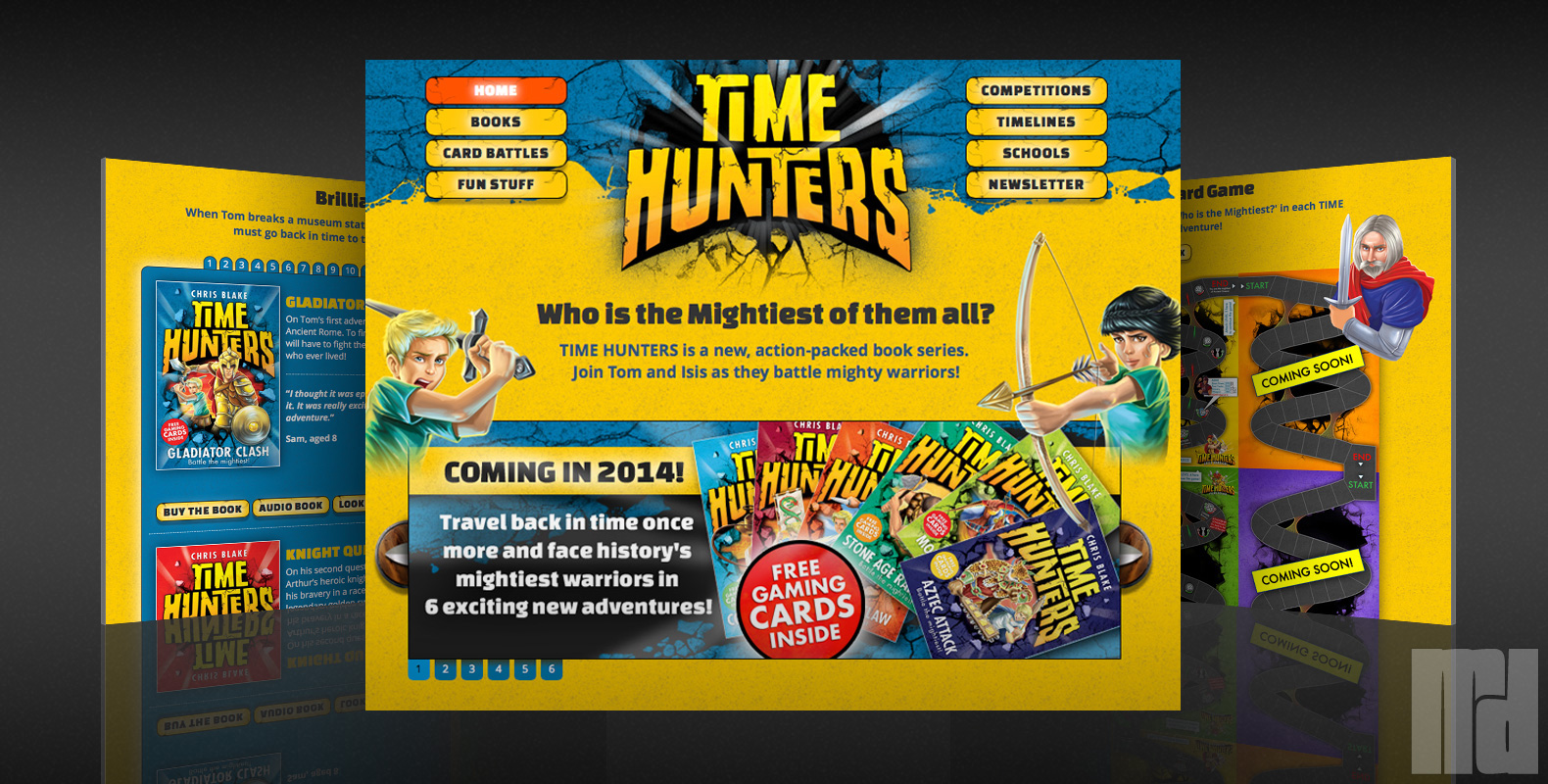 Time Hunters Website